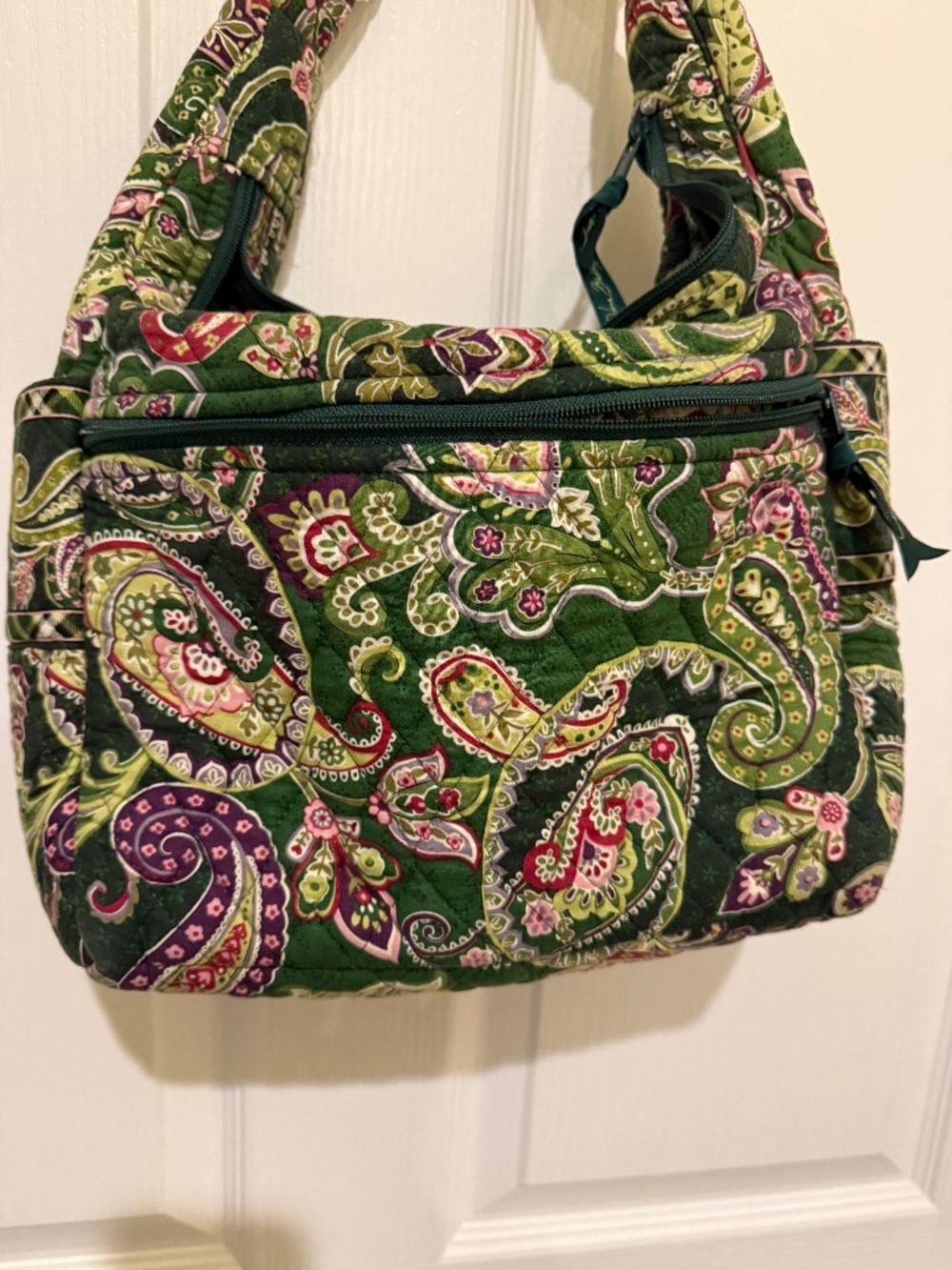 Vera Bradley Hope Toile Carry-All To-go Cargo Crossbody